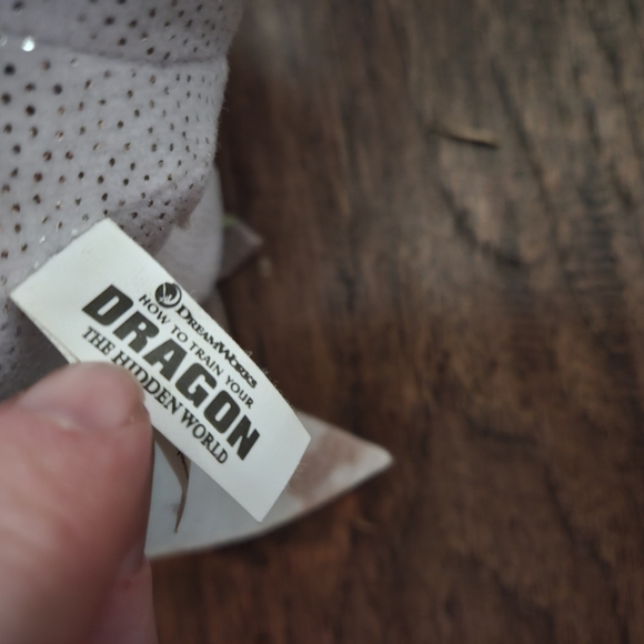 How to Train Your Dragon 10" Light Fury Plush Toy - Toothless Stuffed Animal Lot - Picture 9 of 13